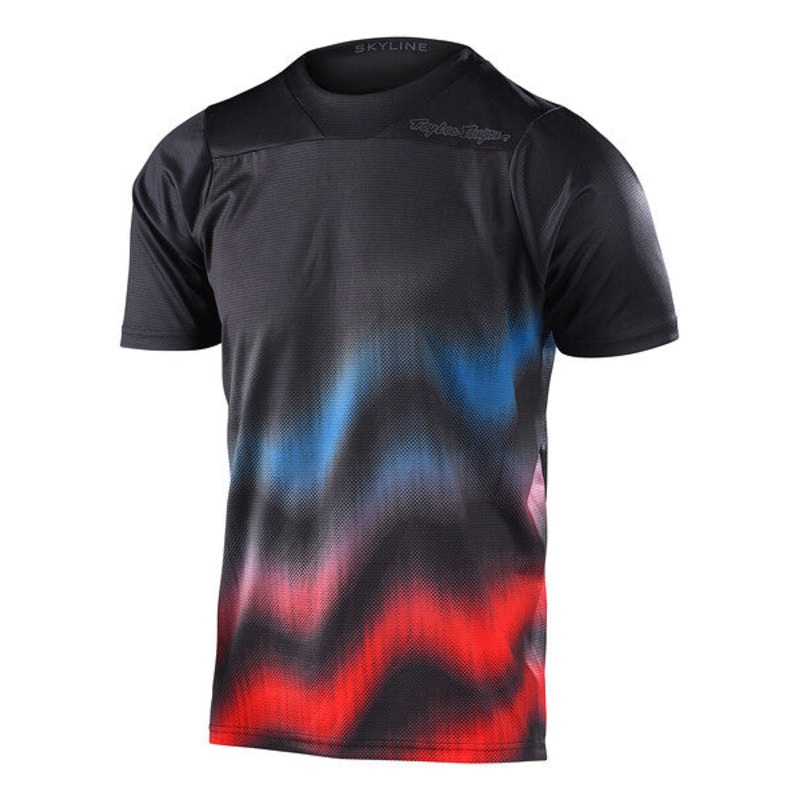 Troy Lee Designs Skyline Short Sleeve MTB Jersey – Wave – Black – 2022