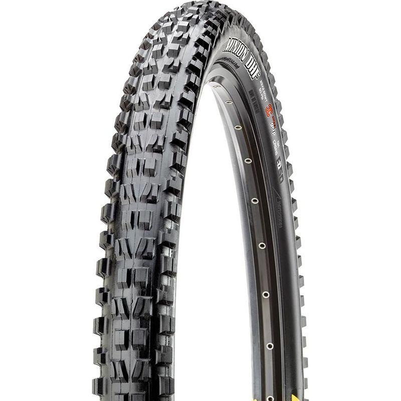 Maxxis Minion DHF Tire – 29 x 2.50 Tubeless Folding Black 3CG DH Wide Trail E-50
