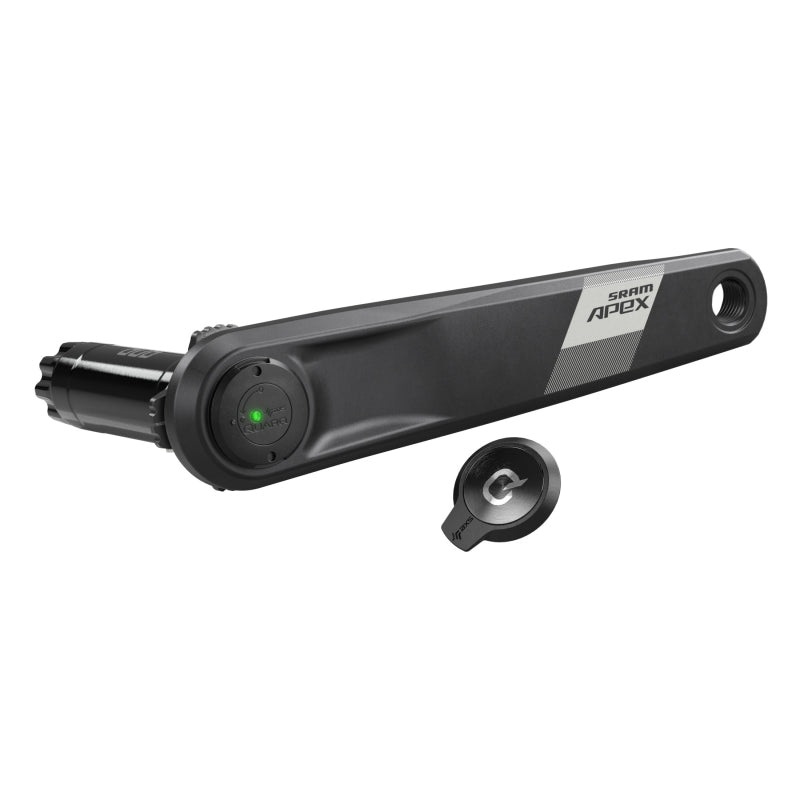 SRAM Apex AXS Wide Left Crank Arm Power Meter Spindle Assembly – 170mm 12-Speed DUB Spindle Interface BLK D1