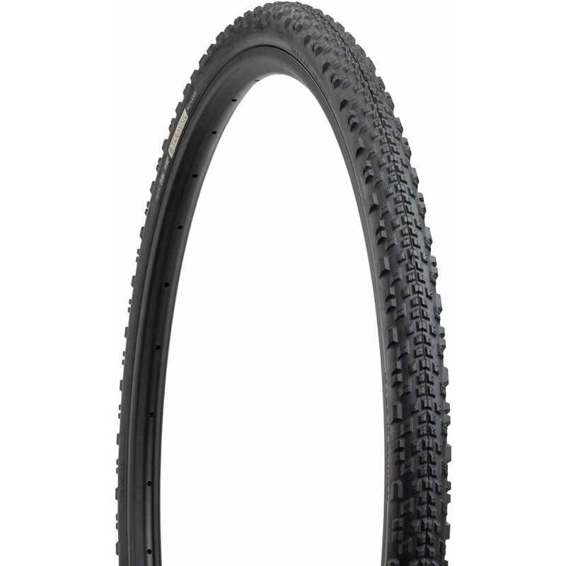 Teravail Rutland Gravel Tire 700×38 Tubeless Folding Bead Black w/ Durable Casing