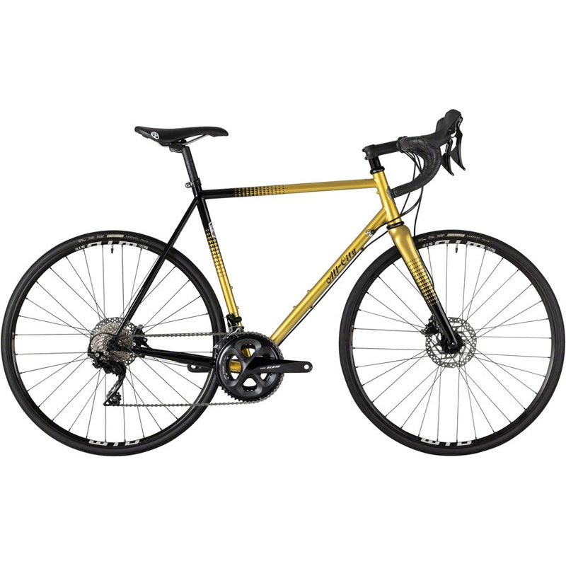 All-City Zig Zag Bike – 700c, Steel, 105, Golden Leopard, 55cm