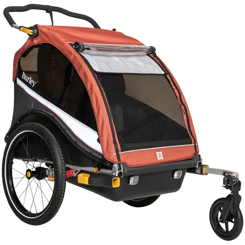 Burley Cub X Child Trailer – Double Sandstone Red