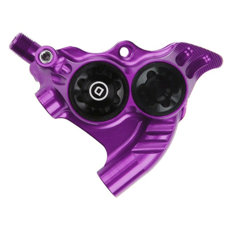 Hope RX4+ Disc Brake, SRAM F Flat Mount, No Lever, Purple