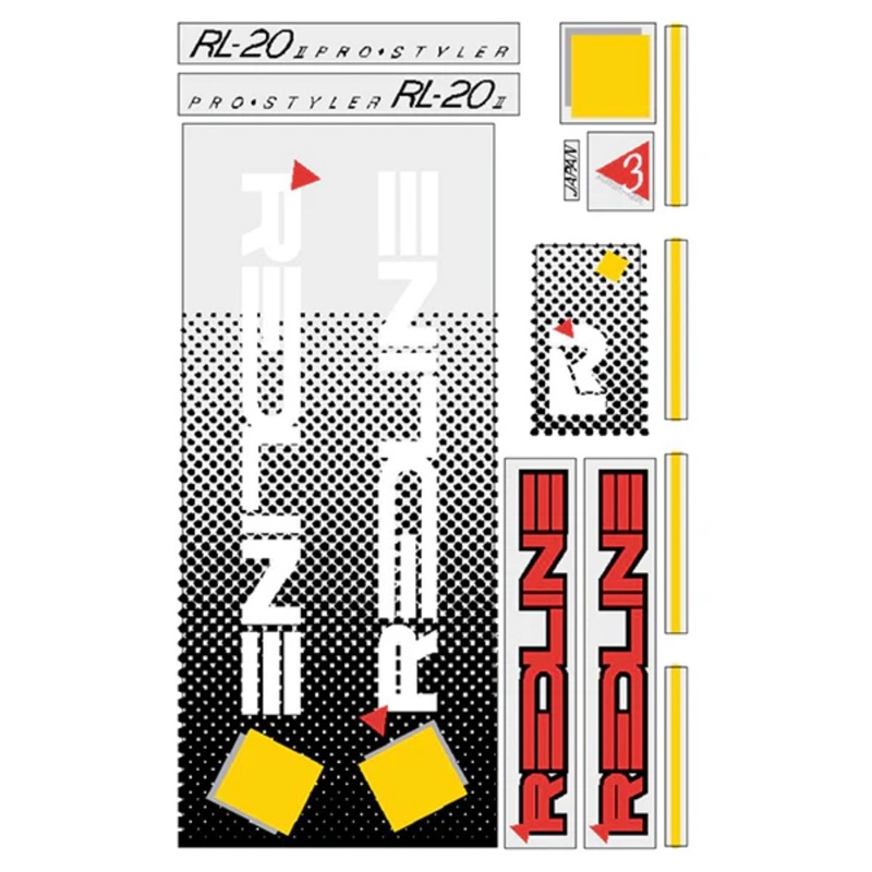 1985 Redline RL-20II Decal Set