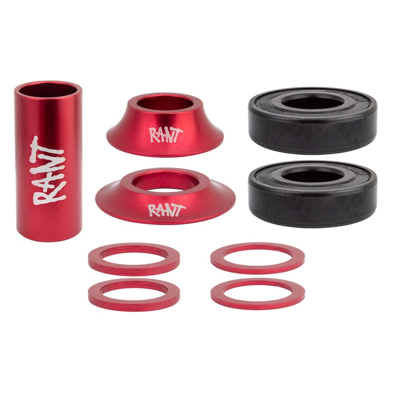 19mm Rant Bang Ur Mid BMX Bottom Bracket Kit – Red