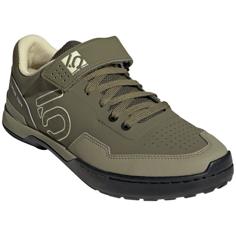 Five Ten Kestrel Lace Mountain Clipless Shoes – Mens Focus Olive/Sandy Beige/Orbit Green 14