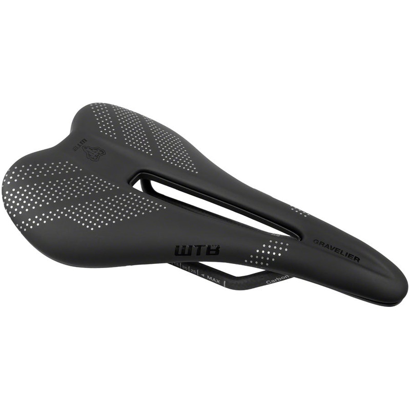 WTB Gravelier Saddle – Black, Carbon