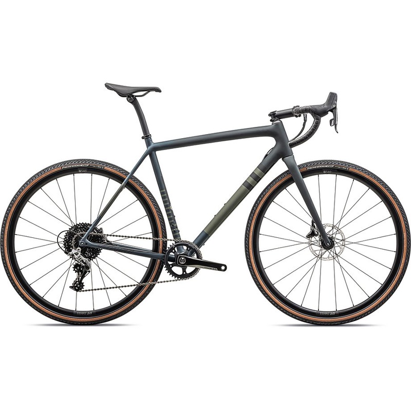 2023 Specialized crux comp bike satin forest green/metallic deep lake 58