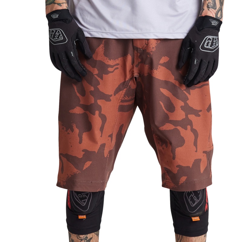 Troy Lee Designs Skyline MTB Short – Shell – Shadow Camo – Brick