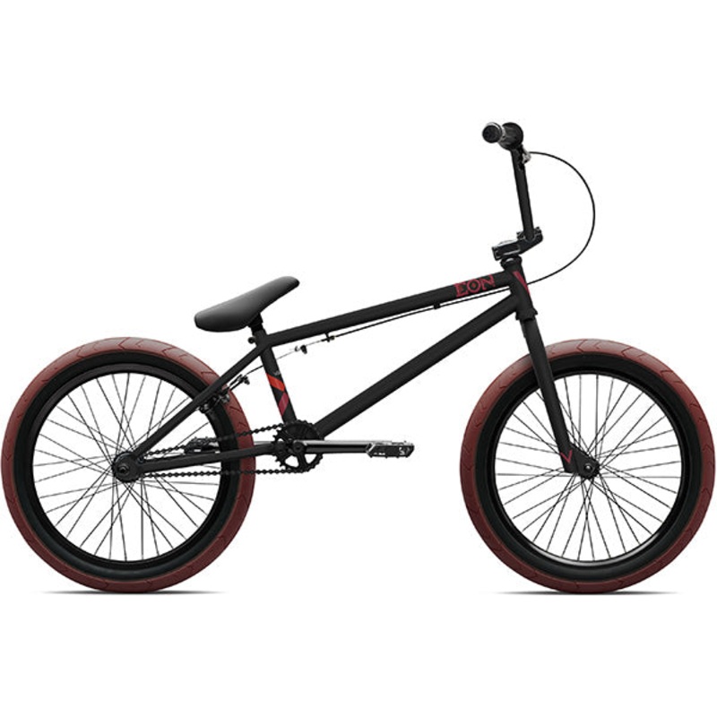 Verde Eon Bike-Black w/Red Tires