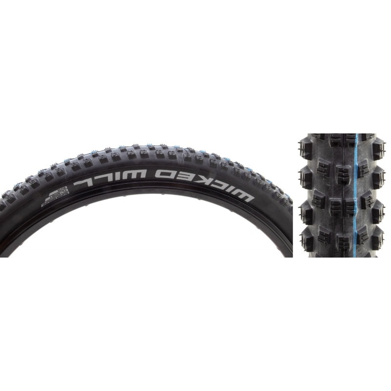 Wicked Will Mountain Tire 29″2.25 Wire Tubeless Ready Addix Speedgrip Super Ground TL Easy Black