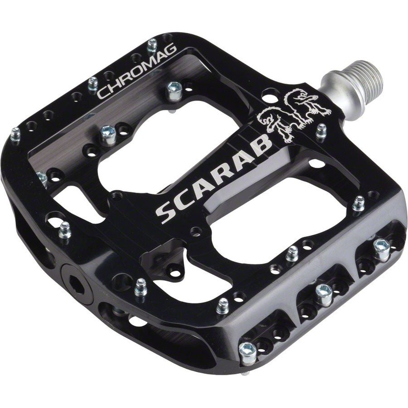 Chromag Scarab Pedals – Platform Aluminum 9/16″ Black