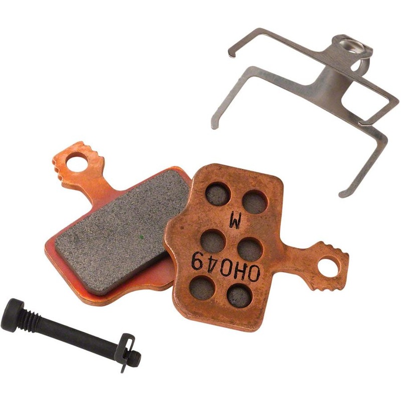 SRAM Disc Brake Pads – Sintered Compound, Steel Backed, Powerful, For Level, Elixir, and 2-Piece Road