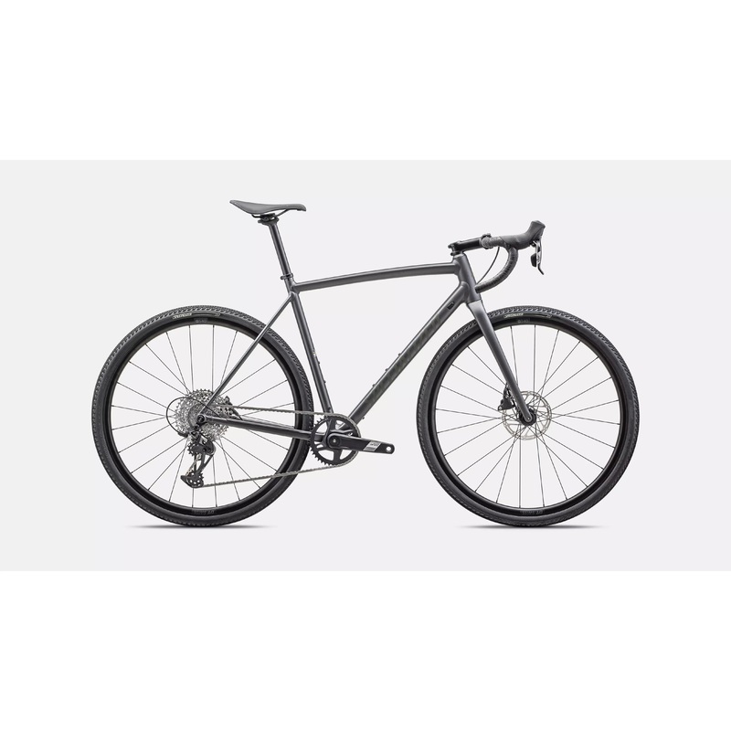 2025 Specialized Crux DSW Comp – Satin Smoke / Oak Green