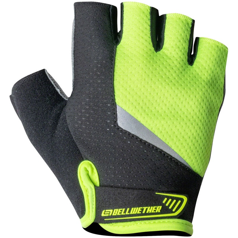 Bellwether Ergo Gel Gloves – Hi-Vis Short Finger Mens Medium