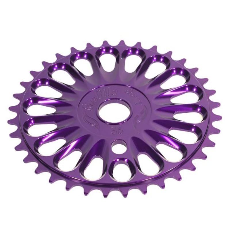 Profile 36t Imperial BMX Sprocket / Chainwheel – Purple – USA Made