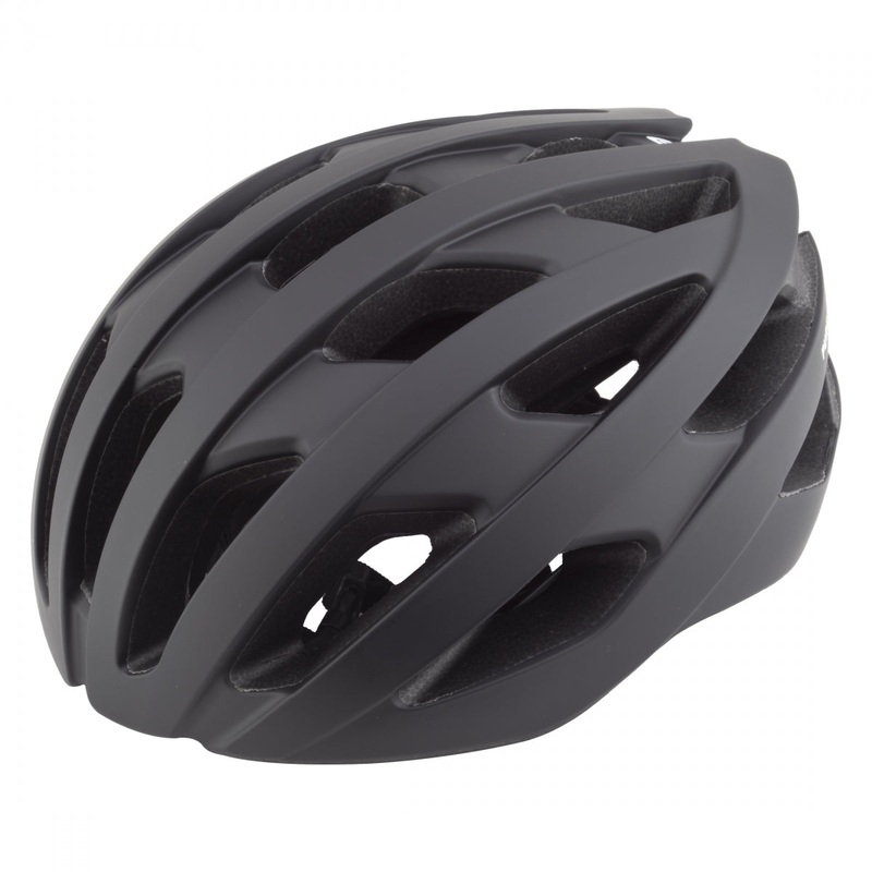 Road Bike Helmet Pure Cycles Phoenix SM/MD 21-1/4 to 22-3/4in (54 to 58 cm) Matte Black All Purpose