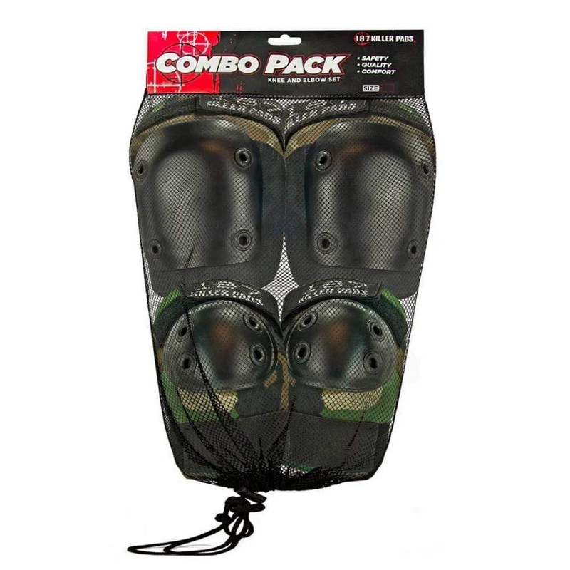 187 Killer Pads Combo Pad Set Knee and Elbow