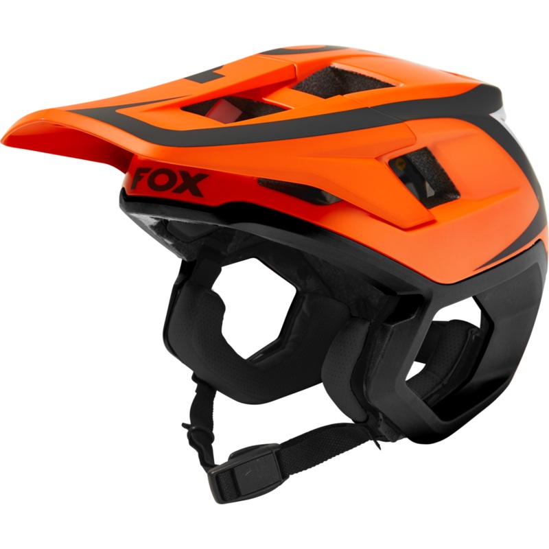 Fox Racing Dropframe Pro Divide MTB Helmet – Flo Orange – 2022