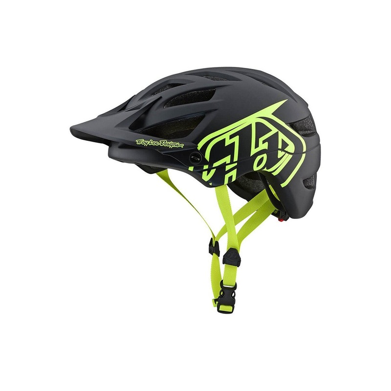 Troy Lee Designs A1 MTB Helmet – Drone – Flo Yellow – 2019