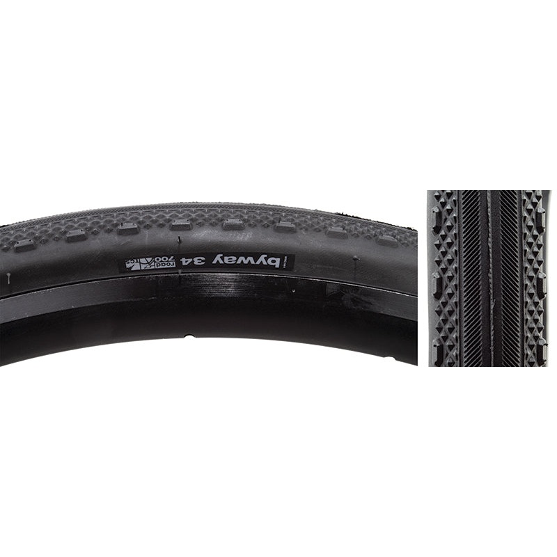 WTB Byway Tire – 700 x 34 TCS Tubeless Folding Black