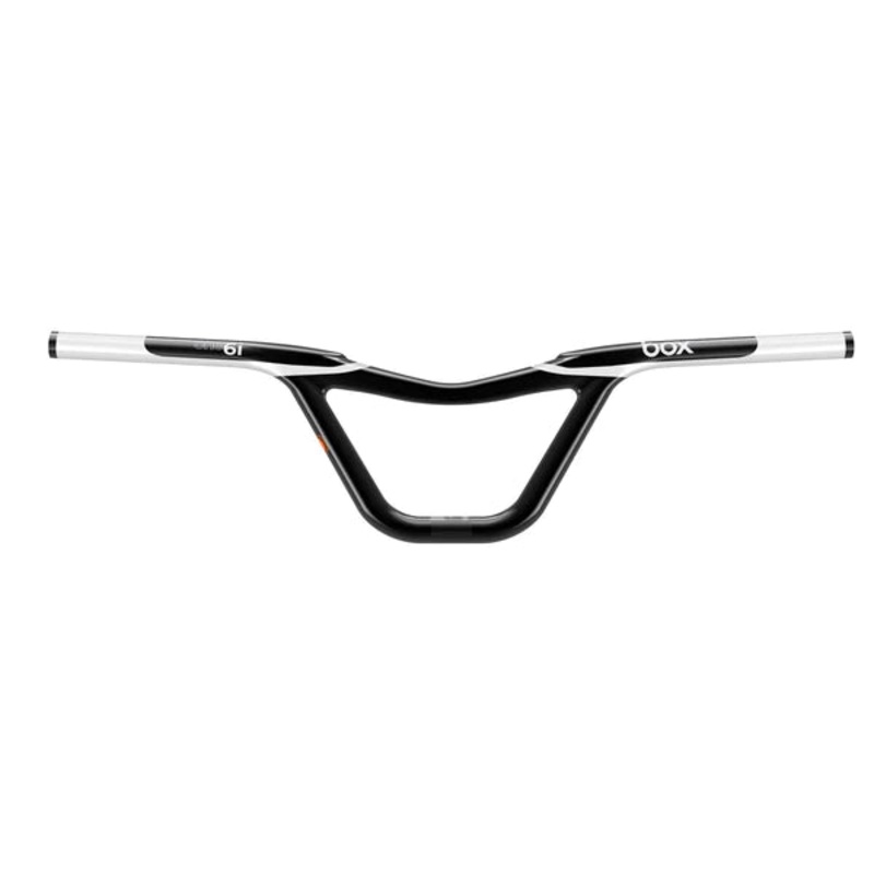 Box One Carbon Mini BMX Handlebars – 6″ tall – Black