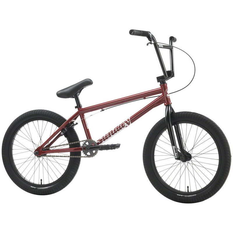 Sunday Scout BMX Bike – 21″ TT, Gloss Maroon