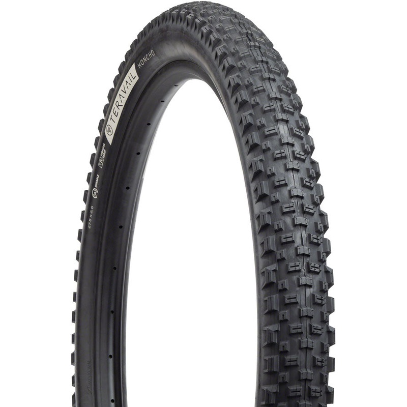 Teravail Honcho Tire – 27.5 x 2.6 Tubeless Folding Black Durable