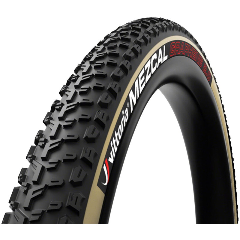 Vittoria Mezcal III Tire – 29 x 2.35, Tubeless, Folding, Black/Tan, 4C Race, G2.0