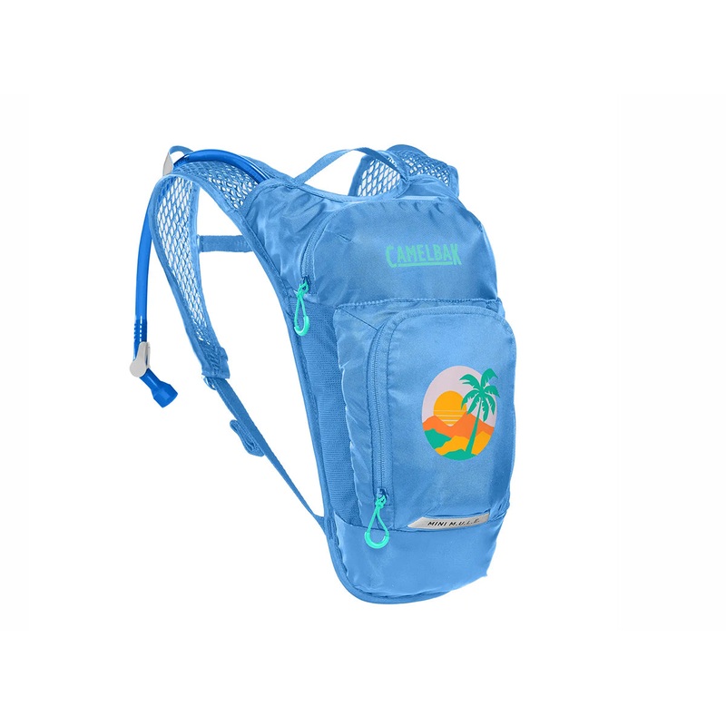 Camelbak Mini M.U.L.E. Hydration Pack – 50oz – Blue-Palm