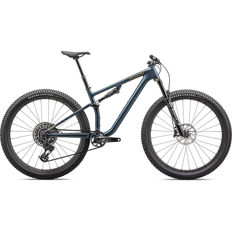 2023 Specialized epic evo pro ltd bike satin metallic deep lake / harvest gold metallic l