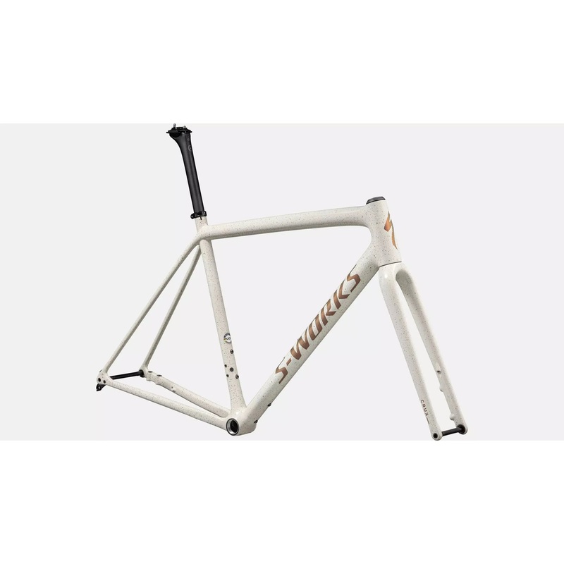 2024 Specialized S-Works Crux Frameset – Gloss Birch Red Gold Pearl Speckle / Red Gold