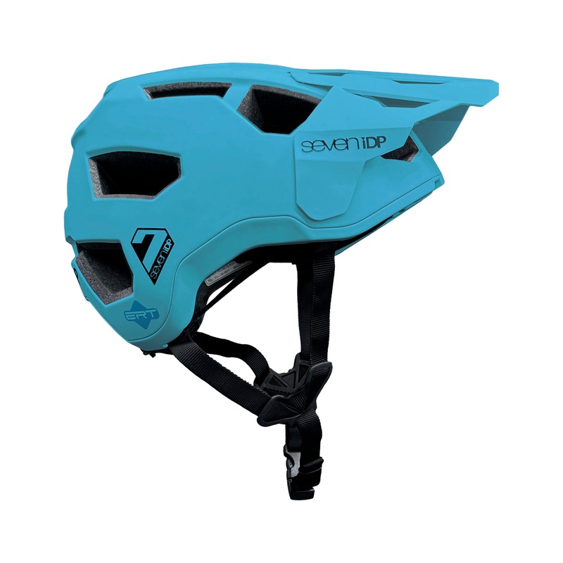7 iDP Project 21 Trail MTB Helmet – Matt Electric Blue