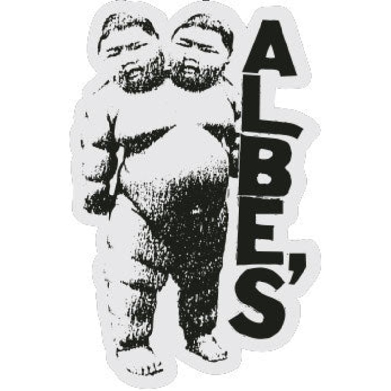 ALBE’S TWO HEADED BABY STICKER