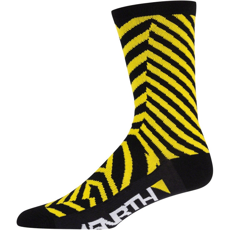 45NRTH Dazzle Lightweight Wool Socks – Yellow Large