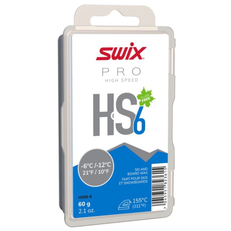 Swix Fluorocarbon Ski Waxes for Racing & Training  Cold-Temperature Performance, Hydrocarbon Technology & Low-Melt Point Formulas
