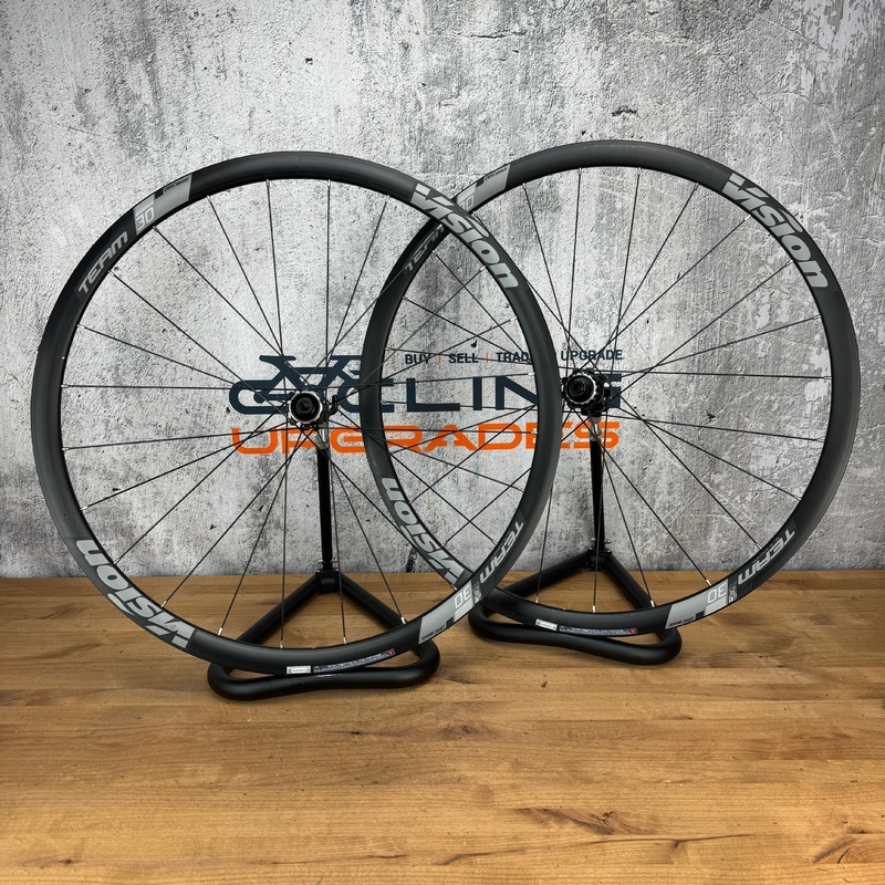 Vision Team 30 Alloy Tubeless Center Lock Disc Brake Wheelset 700c 1869g