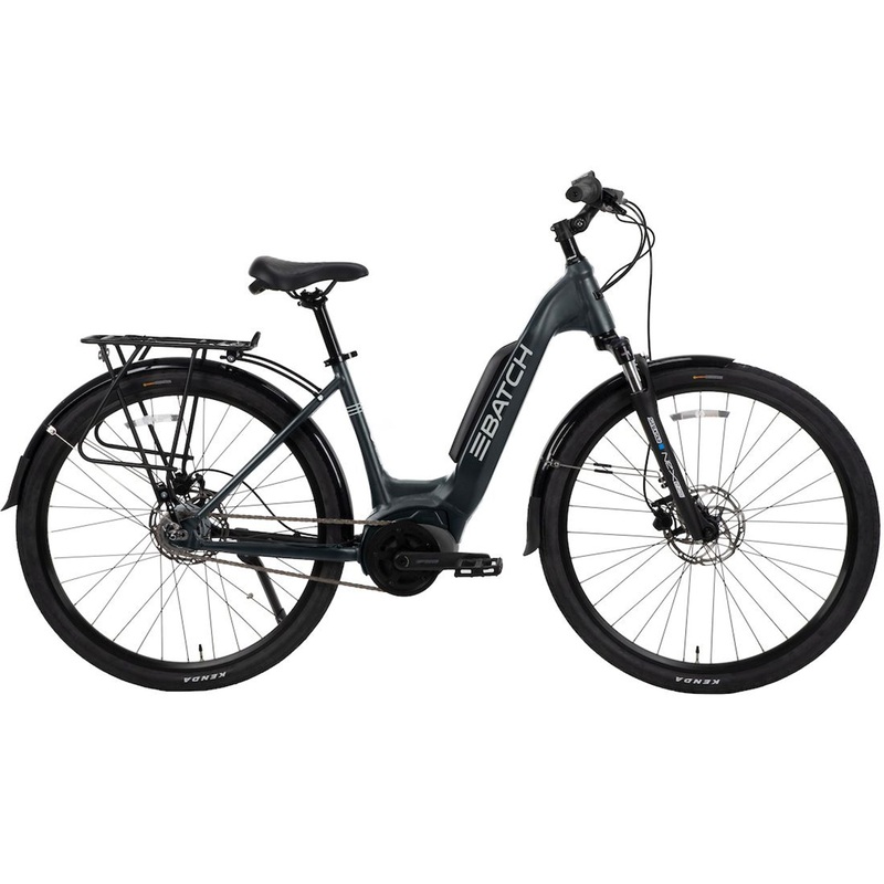 Batch Bicycles 700c Step-Thru Plus Bosch E-Bike – Black