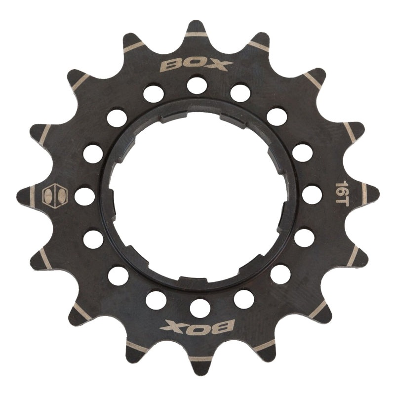 Box One 3/32″ CNC CrMo Cog Black – 16t