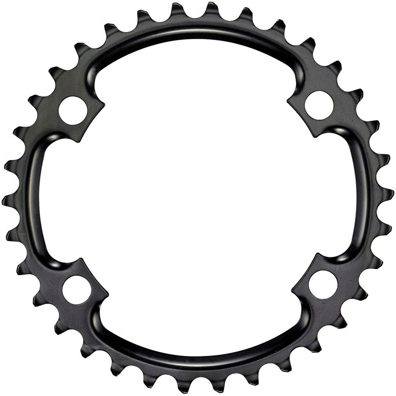 SRAM Chainring 34t 110 BCD 11-Speed Asymmetric Steel Black Road