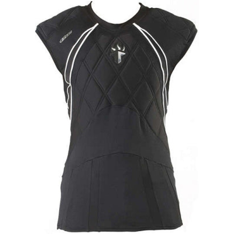 T.H.E. F-1 Storm soft chest and back guard-Black