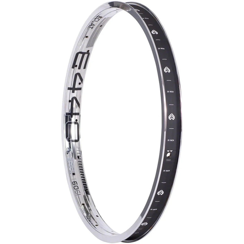 20″ (406mm) Eclat E440 Double Wall BMX Rim – 36H – Chrome
