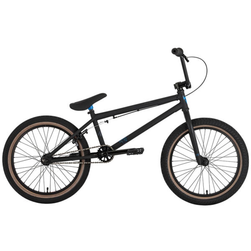 Premium Solo BMX Bike-21″TT-Matte Black
