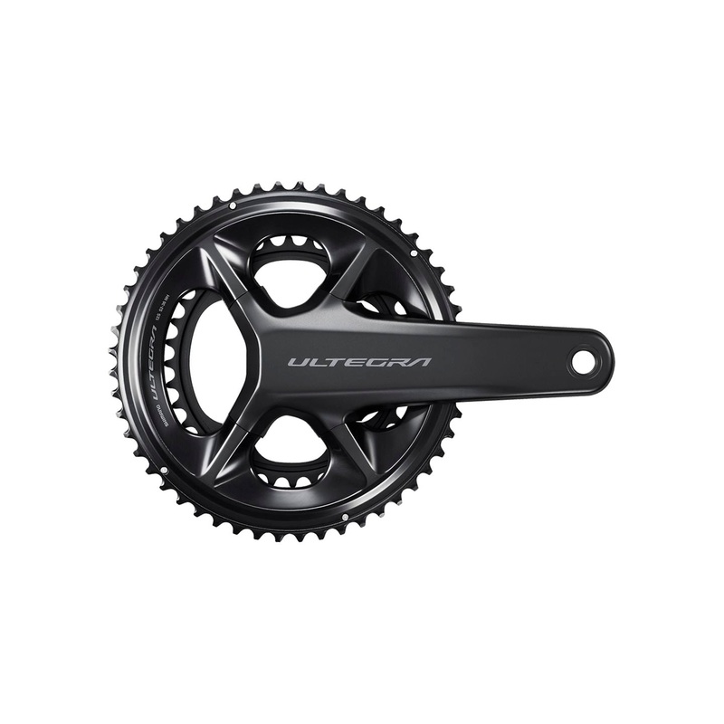 Shimano Ultegra FC-R8100 Crankset – 170mm 12-Speed 52/36t Hollowtech II Spindle Interface BLK