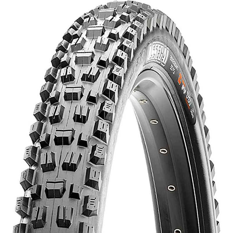 Maxxis Assegai Tire – 27.5 x 2.5 Tubeless Folding Black 3C MaxxGrip DD Wide Trail