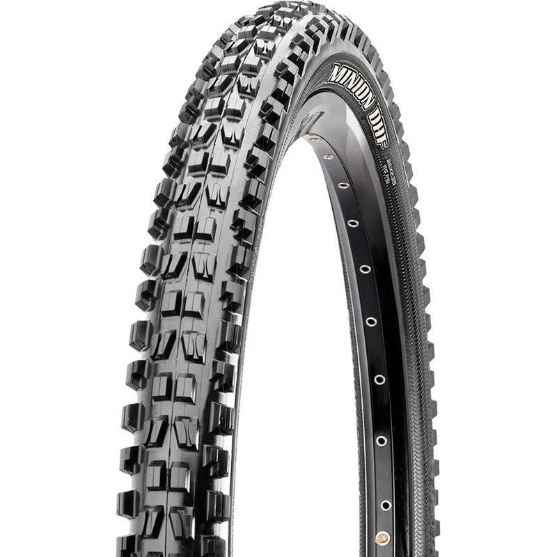 Maxxis Minion DHF Tire – 27.5 x 2.8 Tubeless Folding Black Dual EXO