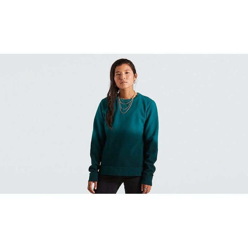 Specialized legacy spray crewneck ls wmn tropical teal s