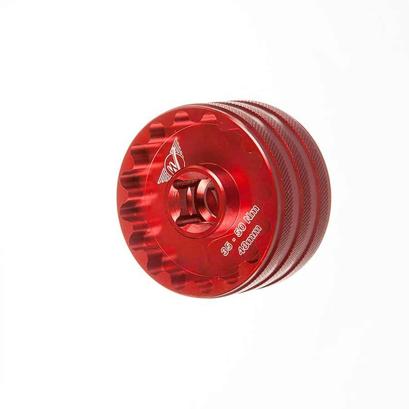 Wheels Manufacturing BBTOOL-48-44 Bottom Bracket Socket 48.5mm 44mm 16-Notch Cups