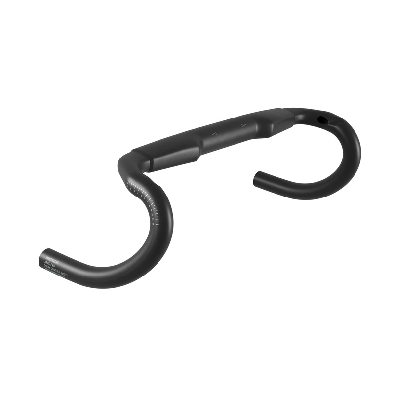 Bar Bontrager Aero Pro Carbon 31.8mm 35/38 Black/Grey