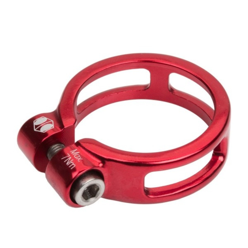 Box One Fixed Seat Post Clamp – 31.8mm – Red